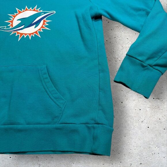 Miami Dolphins Gesicki #88 Hoodie Small Women’s Fanatics Teal NFL Pullover - Picture 6 of 11